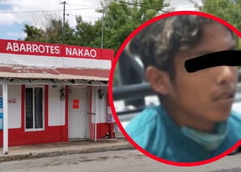 Detienen a presunto asaltante de negocio