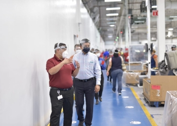 Verifican medidas preventivas para protección de trabajadores