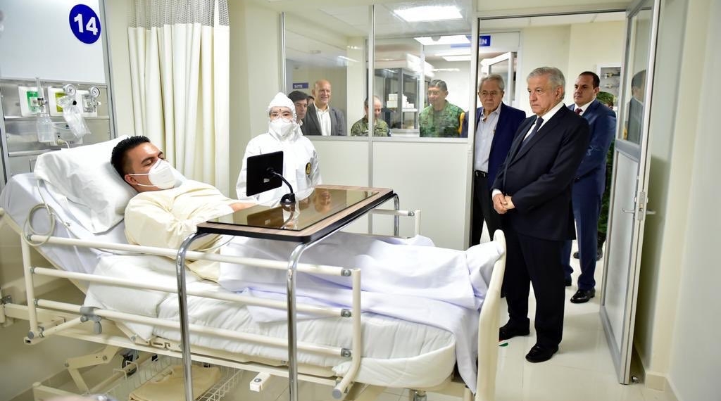 Foto de López Obrador en hospital es parte de “un simulacro”: ISSSTE