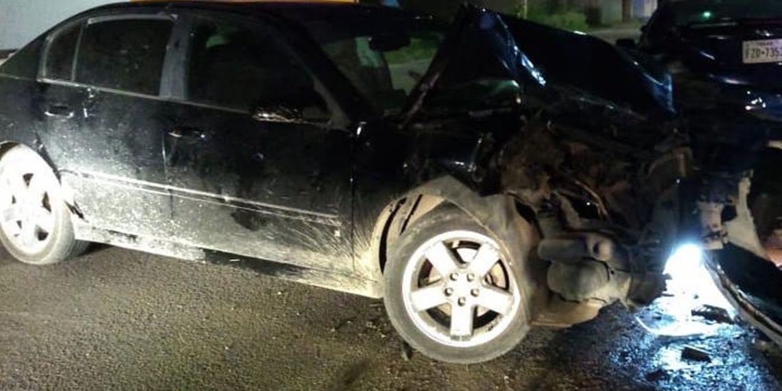 Ante asuntos viales choque provocado por conductora ebria