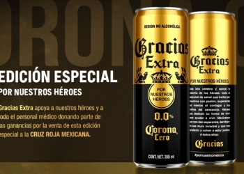Apoyan con cerveza ‘Gracias Extra’ a personal de salud