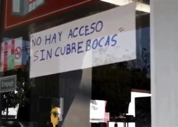 Intensifican recomendación del uso de cubrebocas y sana distancia en el comercio local
