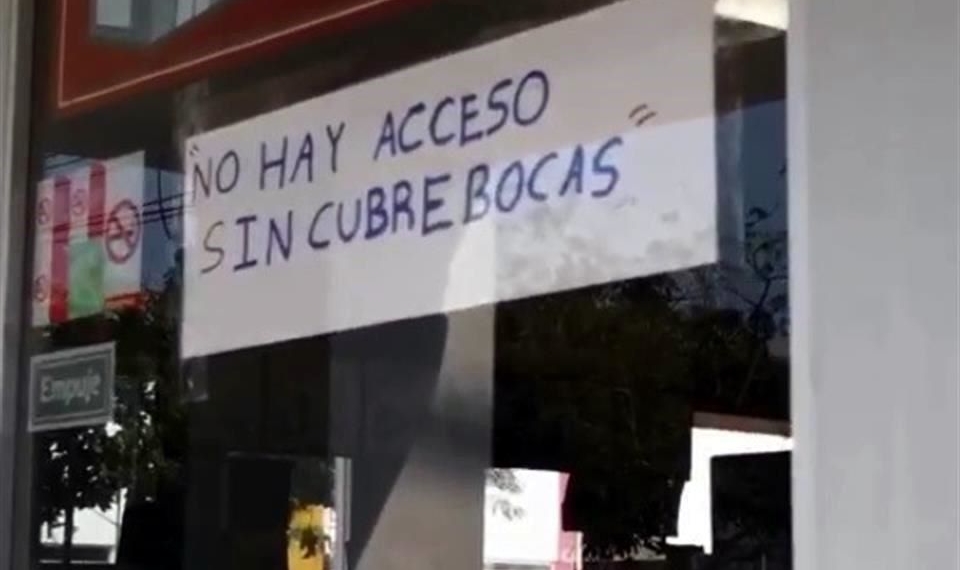 Intensifican recomendación del uso de cubrebocas y sana distancia en el comercio local