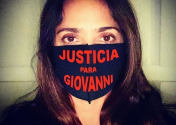 Salma Hayek pide justicia para Giovanni