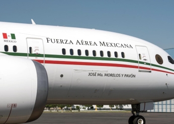 Gastan en sexenio pasado 408.4 mdp en el avión presidencial