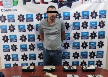 Detenido con 4 kilos de cristal y armas ante el MP federal