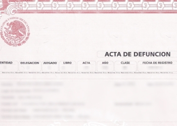 Actas de defunción sin costo para víctimas de Covid-19
