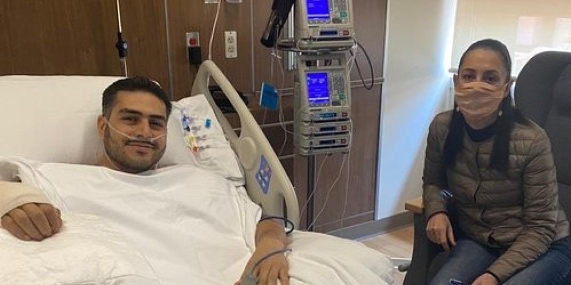 Omar García Harfuch recibe alta médica