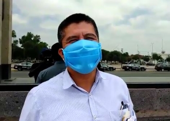 Personal de Obras Púbicas toma las medidas adecuadas para evitar contagios de Covid19