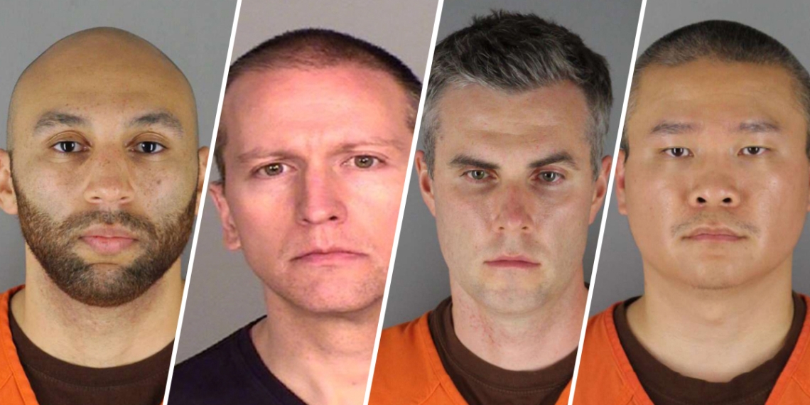 Tres policías acusados de la muerte de George Floyd salen bajo fianza