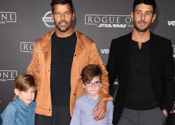 Ricky Martin presume a su familia en la revista Vogue