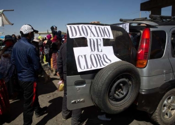 Autorizan uso de dióxido de cloro para tratar COVID-19 en Bolivia