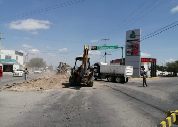 Continúan las obras en Eje Central Evaristo Pérez