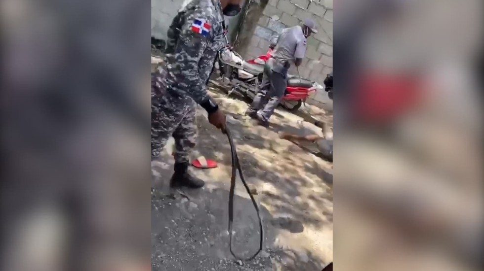 Suspenden a policías dominicanos por abuso