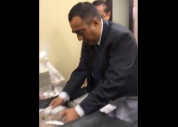Difunden video de supuesto soborno a exsecretario técnico del Senado implicado en Caso Lozoya