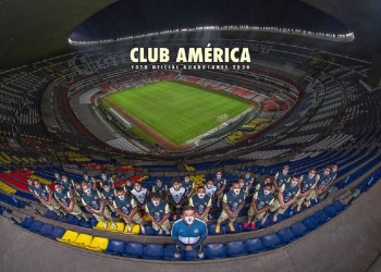 Integrantes del Club América se toman la foto oficial