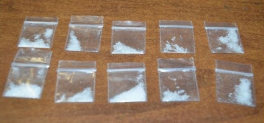 Lo detienen con 33 dosis de cristal