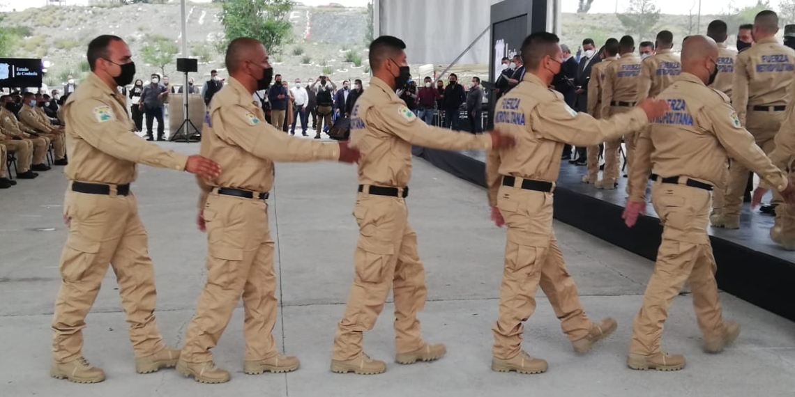 Más policías para Coahuila