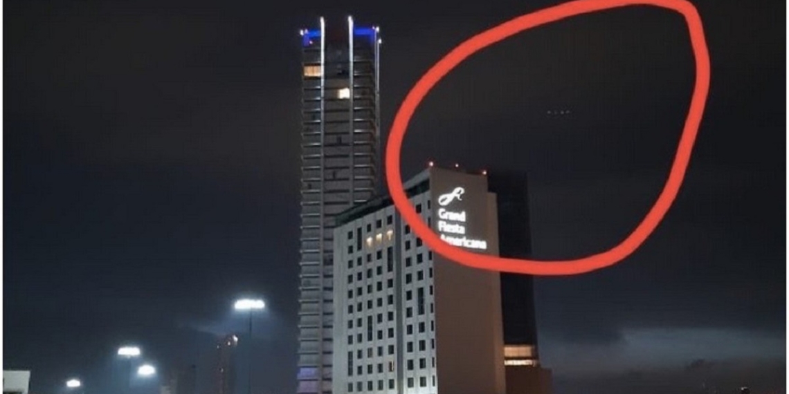 Captan supuesto OVNI en la zona de Angelópolis, en Puebla
