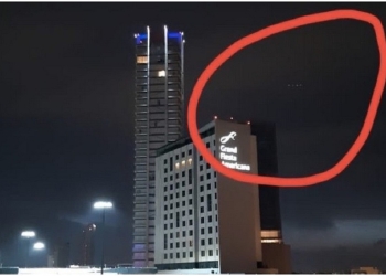 Captan supuesto OVNI en la zona de Angelópolis, en Puebla