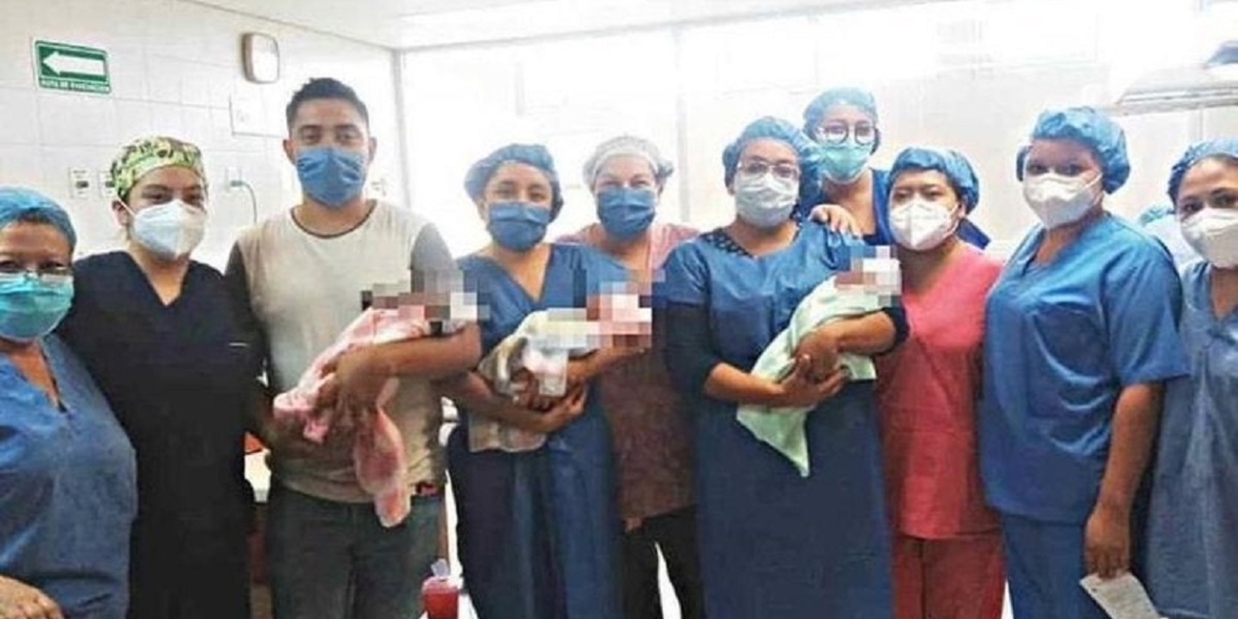 Mujer dio a luz a trillizas, las pone en adopción