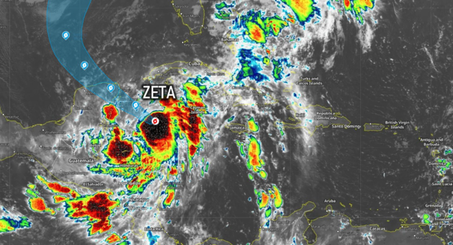 Norte de Quintana Roo y Yucatán en alerta naranja por llegada de Zeta