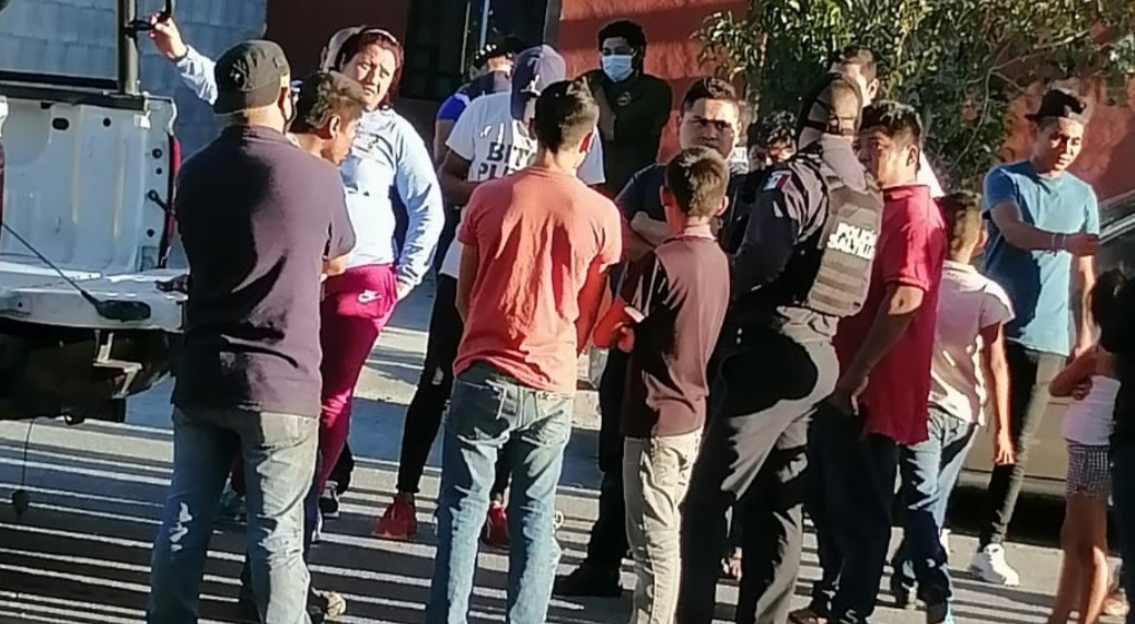 Hay linchamiento en  Colinas de Santiago