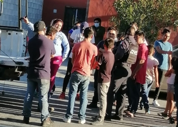 Hay linchamiento en  Colinas de Santiago