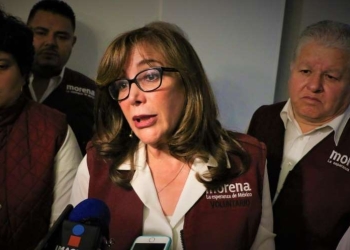 Yeidckol acusa a Delgado, Monreal y otros de ‘pisotear’ documentos de Morena