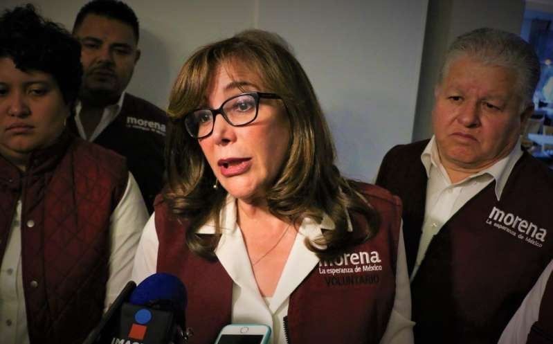 Yeidckol acusa a Delgado, Monreal y otros de ‘pisotear’ documentos de Morena