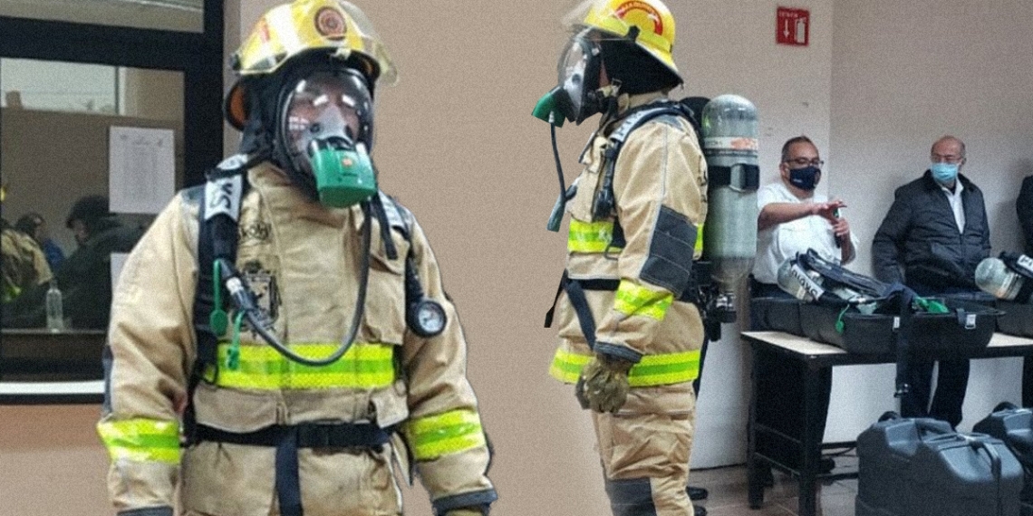 Recibe bomberos 10 equipos de oxigenación