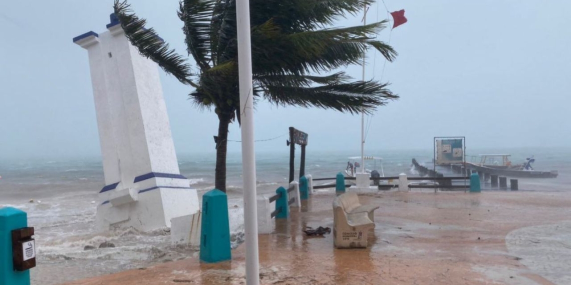 Reportan saldo Blanco en Quintana Roo y Yucatán tras ‘Delta’