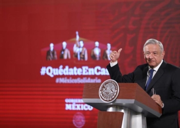 Revela AMLO que se realiza la prueba para detectar COVID-19 una vez a la semana