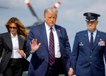 Ellos le desea pronta recuperación a Trump y Melania
