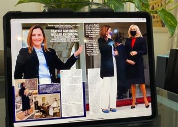 Aparece en Hola! Beatriz Gutiérrez