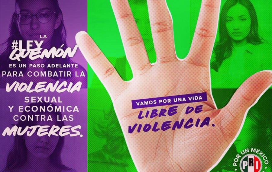 Impulsa PRI ‘Ley Quemón’ para exhibir a agresores sexuales y deudores alimenticios