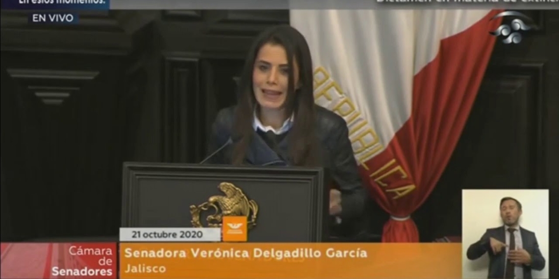 Senadora asistió con síntomas de COVID-19 a sesión sobre extinción de Fideicomisos