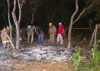 Presunto meteorito cae en ejido de Tamaulipas