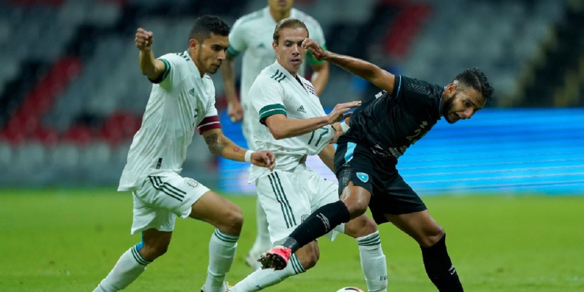 México golea a Guatemala en Partido Amistoso