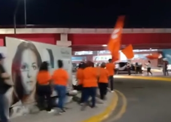 Cierran campaña con trifulca
