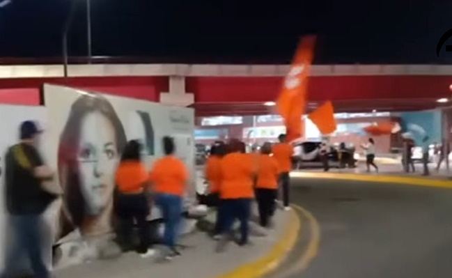 Cierran campaña con trifulca