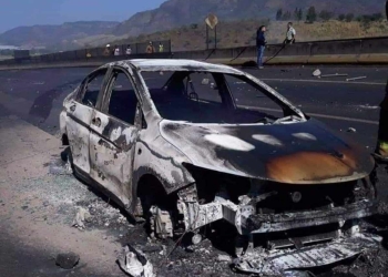 Vuelca pipa de gas LP en la Tepic-Guadalajara; van 12 muertos