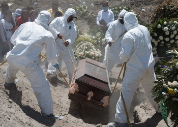 COVID-19 se convirtió en la segunda causa de muerte en México
