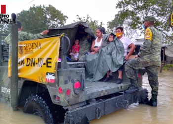 Lluvias en Tabasco rompen récord; hay más de 77 mil damnificados