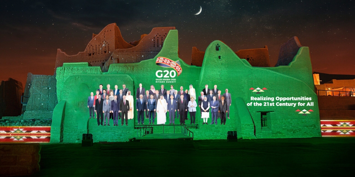 Comienza de forma virtual la cumbre del G20 desde Arabia Saudita