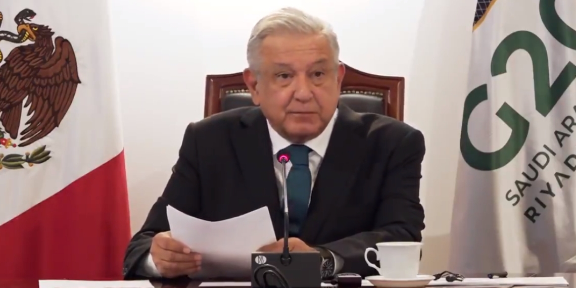Pide López Obrador ante G20 retirar montos de deuda a países pobres del mundo