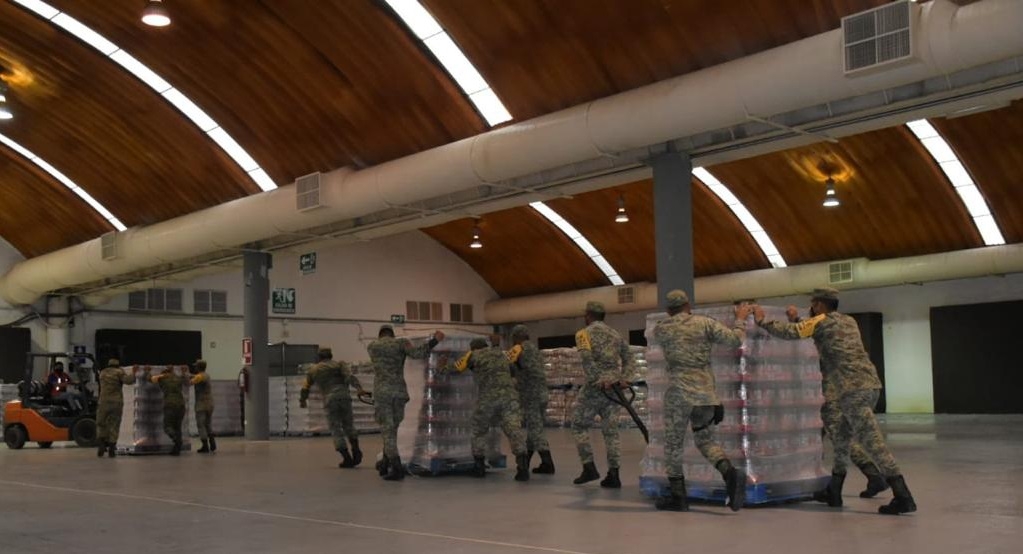 Sedena ha enviado más de 200 toneladas de víveres a damnificados en Tabasco