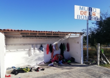 La maldad llega a este muro
