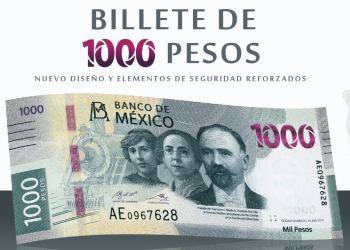 Así es el nuevo billete de mil pesos