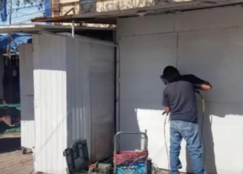 Investigan robo cometido en local del Mercado Zaragoza
